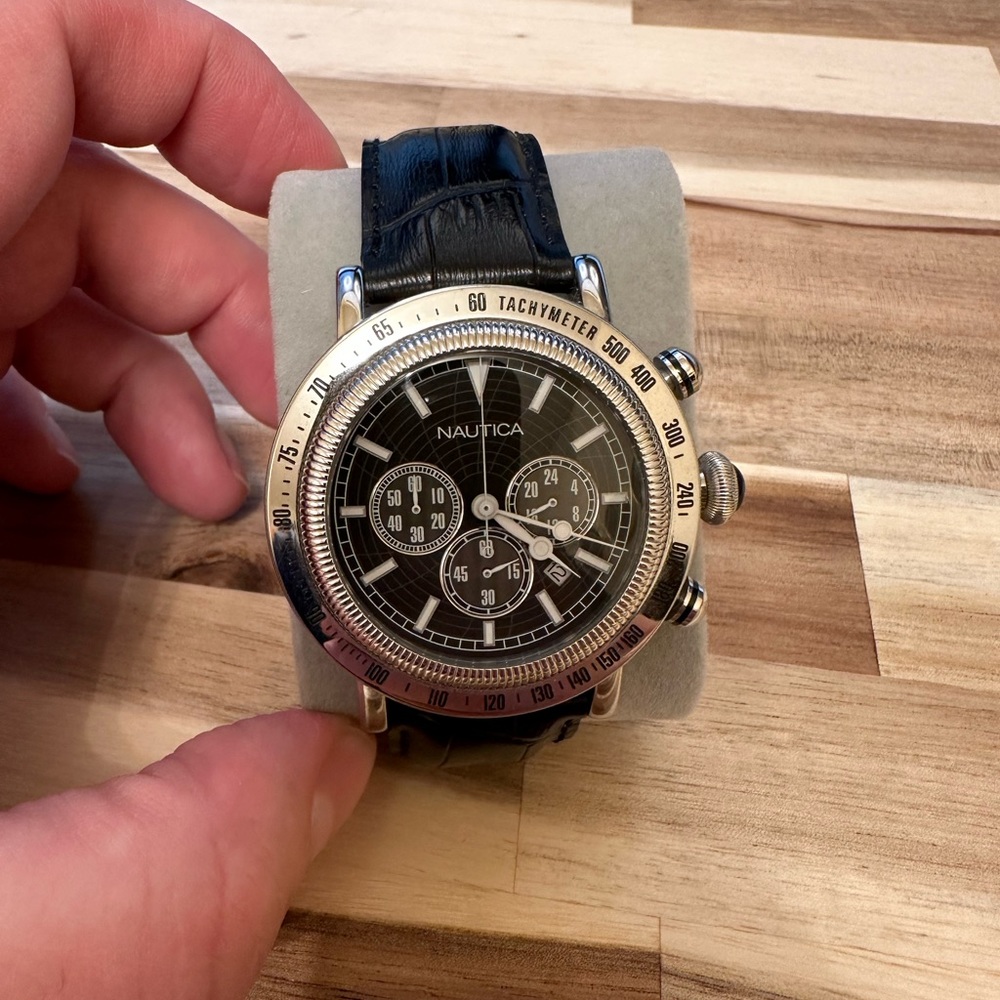 Nautical Chronograph Watch Date